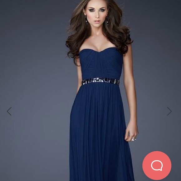 Prom dress! Worn once!! Gorgeous La Femme - Picture 1 of 6